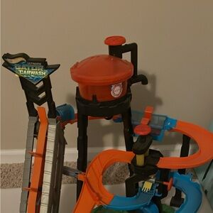 Carwash hot wheels - Orange and Blue Kids Toy